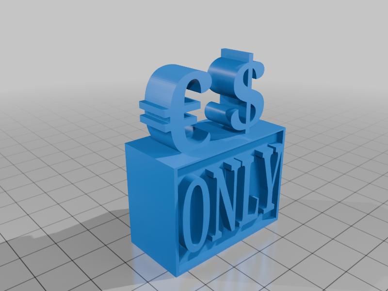 Only euro/dollar sign for shops and bussines-FREE