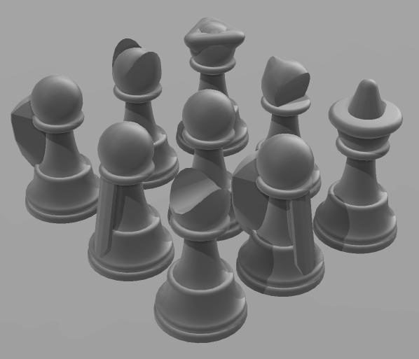 DnD abstract Pawns