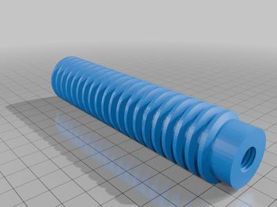 Dumbbell thread and grip