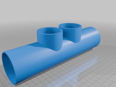 Holden Gemini 12v demister manifold