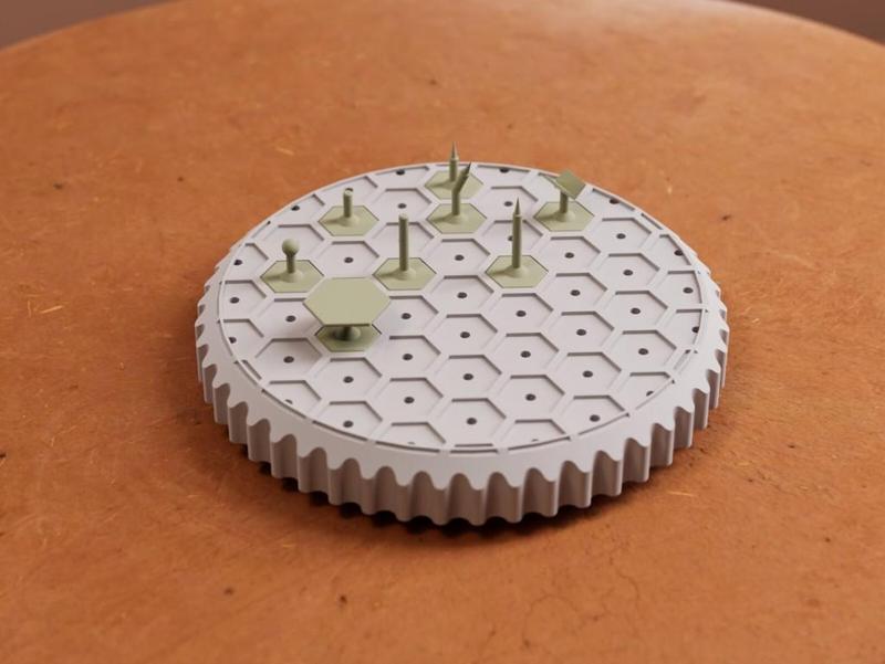 Airbrush Painting Turntable and Supports