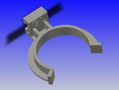 Skirting board holder kitchen feet