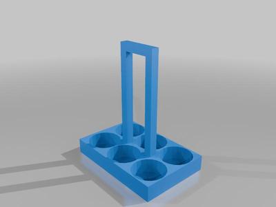 Gewürzglas Träger 6 fach