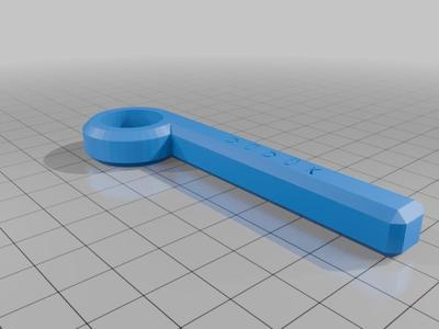 Handle-Mounted Door Stopper for Open Position