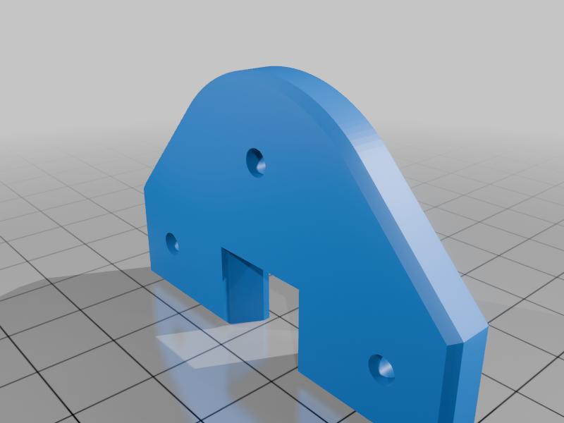 Tür- Schnappfalle 90° Befestigungswinkel