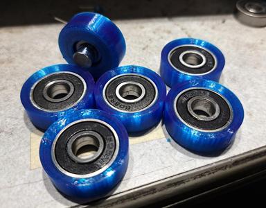 TPU 22mm Bearing Roller