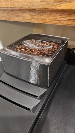 JURA E6 (Newer Model) coffee bean hopper extension