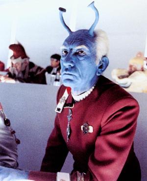 Andorian Ambassador Figure Head- Star Trek