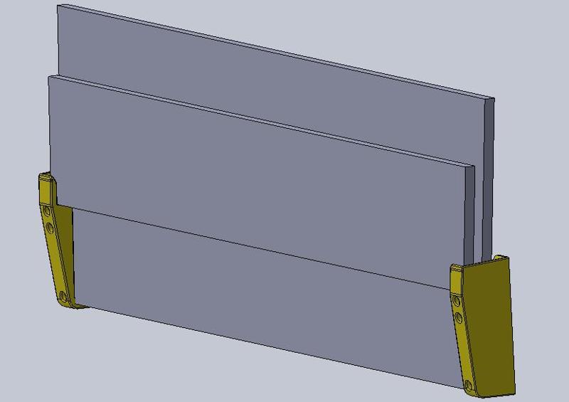 Jeanneau Sunfizz hatch door storage rack
