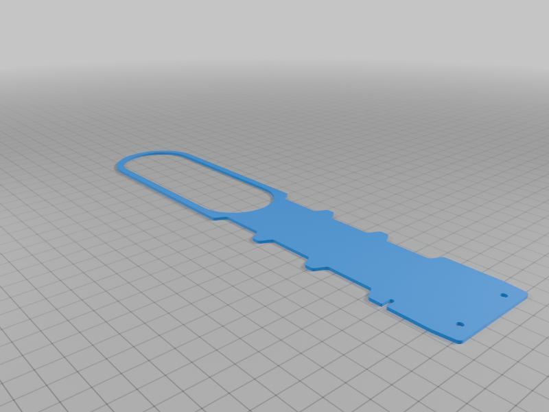 Battery Tray for Goblin Raw 500 Sab Heli Division