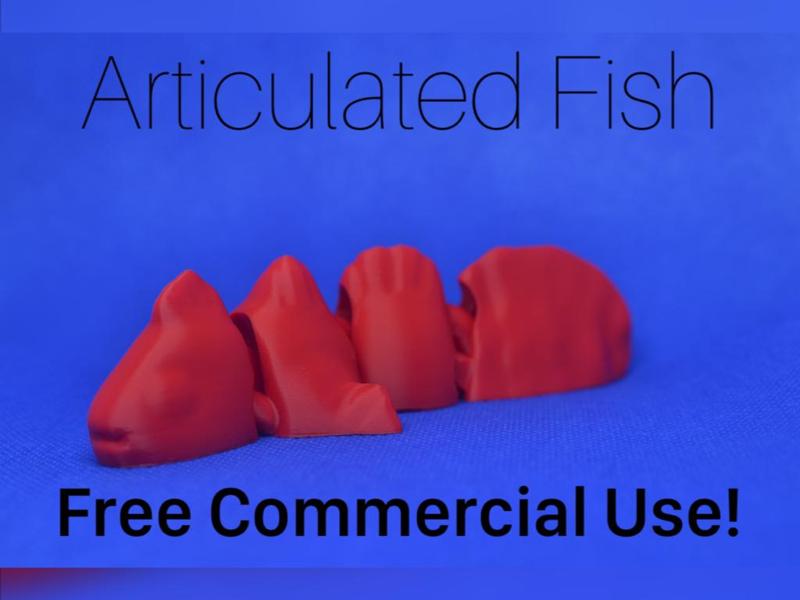Articulated Fish  (Free Commercial Use!)