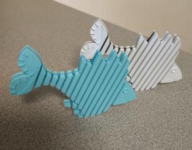  TPU Flexi-Fidget Fish