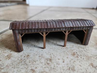 HO Scale Storage Shed