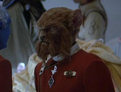 Caitian Ambassador Figure Head- Star Trek