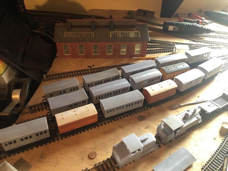 OO gauge 4 wheeled coach  bodies
