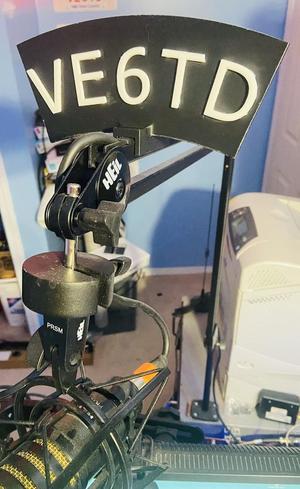 Callsign Flag for Heil PL-2T Boom