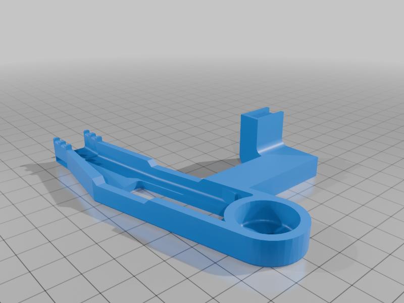 Longer LK5 Pro Nozzle Brush and Bed Heater holder