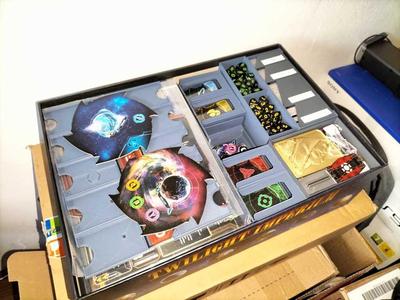 Twilight Imperium + Prophecy of Kings insert for core box (up to 6 players)