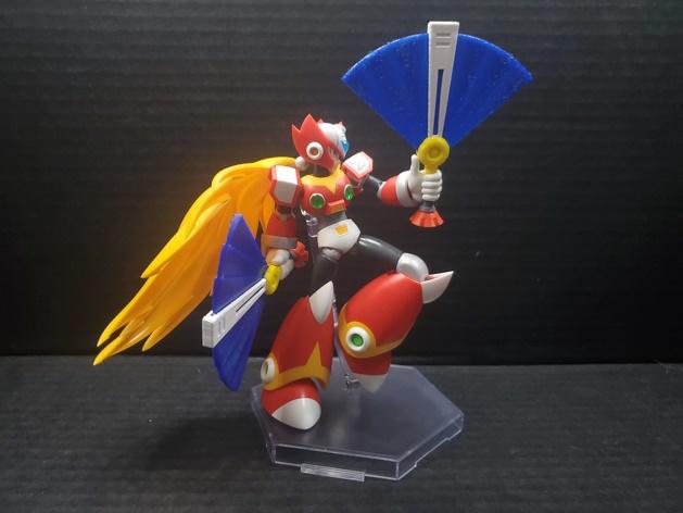 B Fan for Rockman X (Mega Man) Kotobukiya kits
