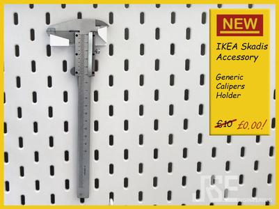 Ikea Skadis Generic Caliper Holder