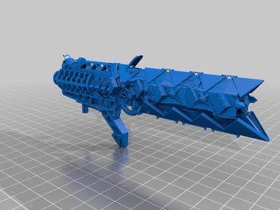 N.U.I. Simulant Elemental laser weapon Bionicle Crossroads