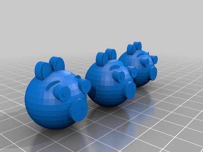 Angry bird pig's