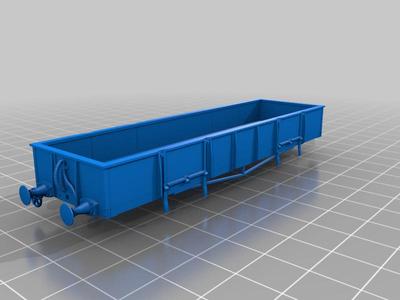 Tasmanian Government Railways 15 ton open late type HOn3.5