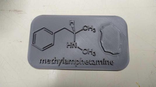 Meth molecule table