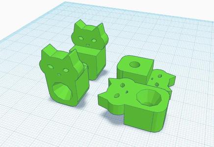 cat clips (mirror brackets)