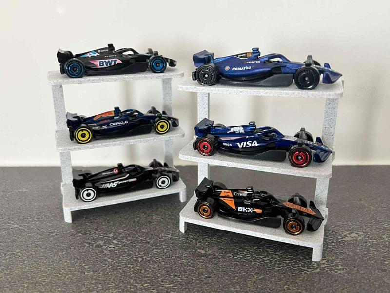 Hot Wheels Formula 1 F1 model stand
