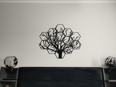 Supports for Hexagonal Tree