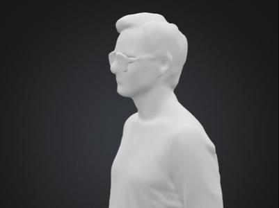 Man figure standing