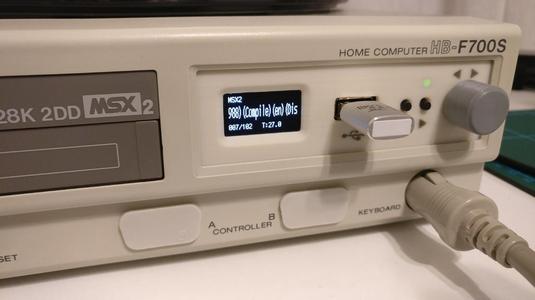 MSX2 Sony HB-F700 OLED Gotek Case