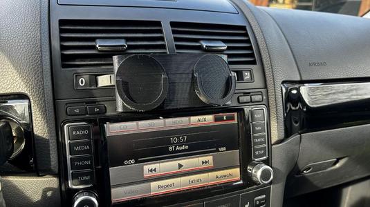 Touareg 7L Popsocket CD Mount RNS510 Phone