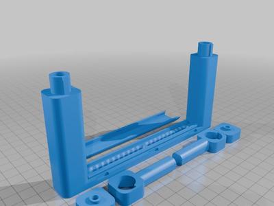Quick Change Toilet Paper Holder with improved M3 clips
