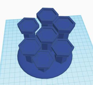 Full Set Dice Display Stand