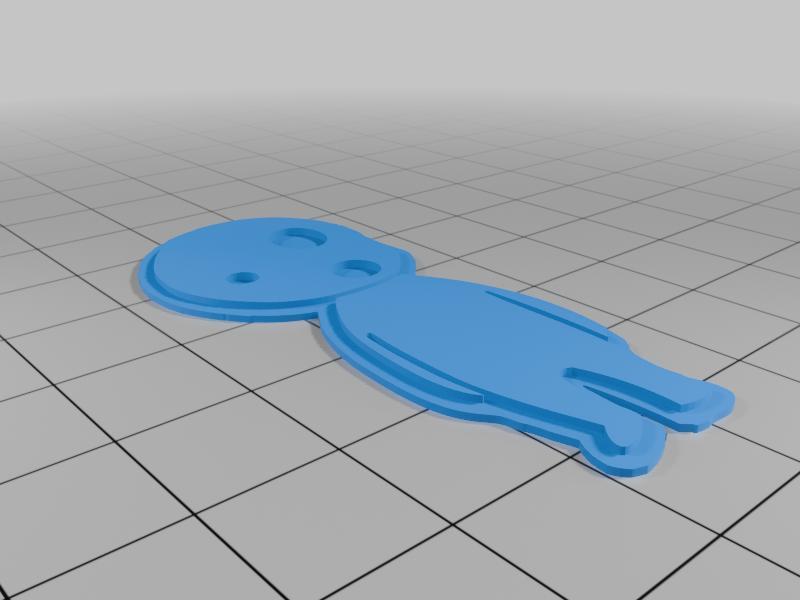 Ghibli Kodama Spirit 2D Art