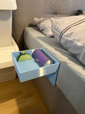 Night Stand Table for Insertion under a Matress