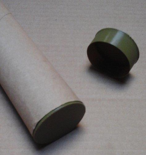 Paper tube cap