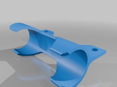 1" bike pump frame mount