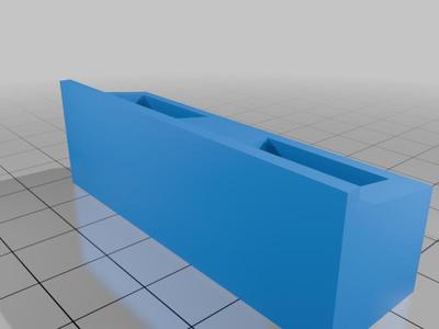 Toolbox part for custom train cars