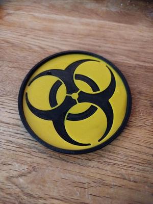 Coaster biohazard