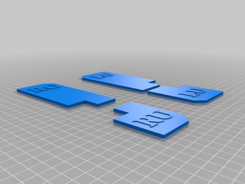 Abstandshalter für Laser Bed Mecpow X5