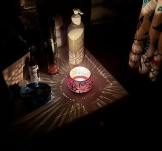 Ukrainian candle vases