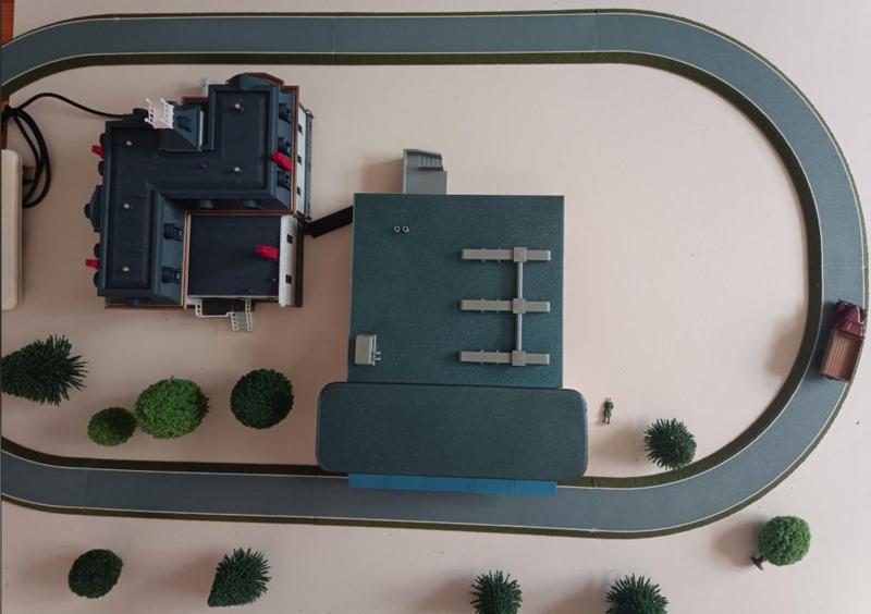 HO Road Chain Car System - Driving System