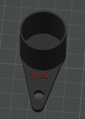 Pfeuffer 11ml Messbecher Getreide Weizen Raps