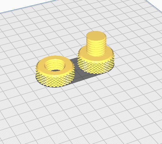 magnetic laser screw down standoff