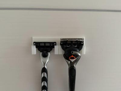 Double Shaver Wall mount (slim)