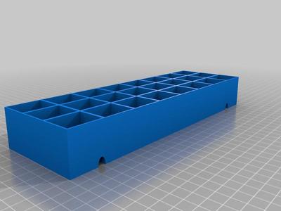 Acrylic Paintbottle Holder for IKEA Skadis Hooks