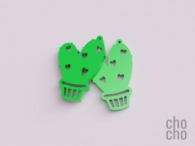 Cactus II Earring